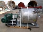 Used Eastern Manufacturing Pressure Tank, 275 Gallon, 316L Stainless Steel, Vertical. Approximate 48