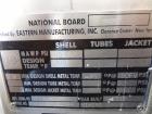Used Eastern Manufacturing Pressure Tank, 275 Gallon, 316L Stainless Steel, Vertical. Approximate 48
