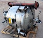 Used Eastern Manufacturing Pressure Tank, 150 Gallon, 316L Stainless Steel, Vertical. Approximate 40