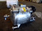 Used Eastern Manufacturing Pressure Tank, 150 Gallon, 316L Stainless Steel, Vertical. Approximate 40