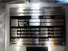 Used Eastern Manufacturing Pressure Tank, 150 Gallon, 316L Stainless Steel, Vertical. Approximate 40
