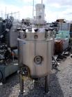 Used Feldmeier Receiver Tank, 60 gallon, 316L stainless steel, vertical. 24