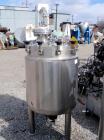 Used Feldmeier Receiver Tank, 60 gallon, 316L stainless steel, vertical. 24