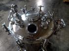 Used Feldmeier Receiver Tank, 60 Gallon, Stainless Steel. 24