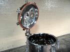 Used Feldmeier Receiver Tank, 60 Gallon, Stainless Steel. 24