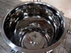 Used Feldmeier Receiver Tank, 60 Gallon, Stainless Steel. 24