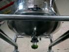 Used Feldmeier Receiver Tank, 60 Gallon, Stainless Steel. 24