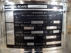 Used Feldmeier Receiver Tank, 60 Gallon, Stainless Steel. 24