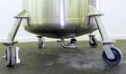 Used Feldmeier Pressure Tank, 350 Liter (92.48 Gallons), 316L Stainless Steel, Vertical. 36 Diameter x 20 straight side, dished top and bottom. Internal rated 30 psi at -20 to 350 degrees F. Openings...