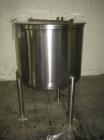 Used Feldmeier tank, 70 gallon, stainless steel construction, 30