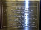 Used 200 Gallon Stainless Steel Feldmeier Pressure Tank