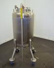 Used Feldmeier Pressure Tank, 200 liter (52.8 gallon), 316 L stainless steel, vertical. Approximately 24
