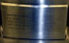 Used Feldmeier Pressure Tank, 200 liter (52.8 gallon), 316 L stainless steel, vertical. Approximately 24