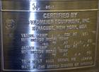 Used Feldmeier Pressure Tank, 200 liter (52.8 gallon), 316 L stainless steel, vertical. Approximately 24