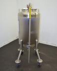 Used- Feldmeier Pressure Tank, 200 liter (52.8 gallon), 316 L stainless steel, vertical. Approximately 24