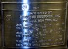 Used Feldmeier Pressure Tank, 200 liter (52.8 gallon), 316 L stainless steel, vertical. Approximately 24