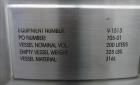 Used Feldmeier Pressure Tank, 200 Liter (52.88 Gallon), 316L Stainless Steel, V