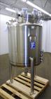 Unused- Feldmeier Tank, 500 Liter (132.8 Gallon), 316L Stainless Steel, Vertical