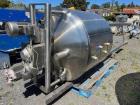 Used 300-Gallon Feldmeier 316L Stainless Steel Vertical EPC Processor Tank