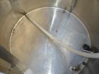 Used Feldmeier Tank, 150 Gallon, Jacketed, 316 Stainless Steel. 35-1/2