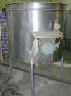 USED: Filpaco tank, 425 gallon, 304 stainless steel, vertical. 52
