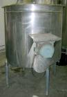 USED: Filpaco tank, 425 gallon, 304 stainless steel, vertical. 52