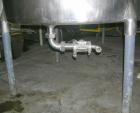 USED: Filpaco tank, 425 gallon, 304 stainless steel, vertical. 52
