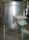 USED: Filpaco tank, 425 gallon, 304 stainless steel, vertical. 52