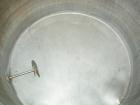 USED: Filpaco tank, 425 gallon, 304 stainless steel, vertical. 52