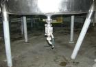 USED: Filpaco tank, 425 gallon, 304 stainless steel, vertical. 52