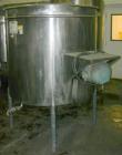 USED: Filpaco tank, 425 gallon, 304 stainless steel, vertical. 52