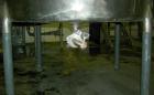 USED: Filpaco tank, 425 gallon, 304 stainless steel, vertical. 52