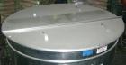 USED: Filpaco tank, 425 gallon, 304 stainless steel, vertical. 52