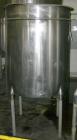 USED: Filpaco tank, 225 gallon, 304 stainless steel, vertical. 38