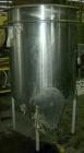 USED: Filpaco tank, 225 gallon, 304 stainless steel, vertical. 38