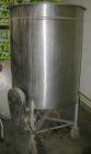 USED: Filpaco tank, 225 gallon, 304 stainless steel, vertical. 38