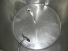 USED: Filpaco tank, 225 gallon, 304 stainless steel, vertical. 38