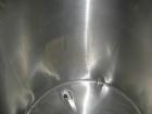 USED: Filpaco tank, 225 gallon, 304 stainless steel, vertical. 38
