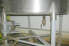 USED: Filpaco tank, 225 gallon, 304 stainless steel, vertical. 38