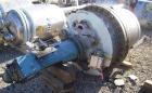 Used Four Corp Pressure Tank, 150 gallon, 316L stainless steel, vertical. 36
