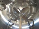 Used Four Corp Pressure Tank, 150 gallon, 316L stainless steel, vertical. 36