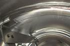 Used Four Corp Pressure Tank, 150 gallon, 316L stainless steel, vertical. 36