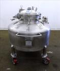 Used Four Corp Pressure Tank, Approximately 80 Gallon, 316L Stainless Steel, Ve