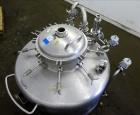 Used- Four Corp Pressure Tank, Approximately 80 Gallon, 316L Stainless Steel, Ve