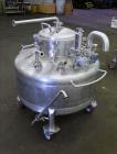 Used Four Corp Pressure Tank, Approximately 80 Gallon, 316L Stainless Steel, Ve