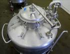 Used Four Corp Pressure Tank, Approximately 80 Gallon, 316L Stainless Steel, Ve