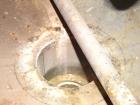 Used Four Corp Pressure Tank, Approximately 375 Gallon, 304 Stainless Steel.