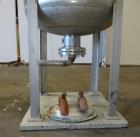 Used Four Corp Pressure Tank, Approximately 375 Gallon, 304 Stainless Steel.