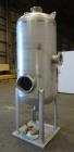 Used Four Corp Pressure Tank, Approximately 275 Gallon, 304 Stainless Steel.