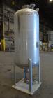 Used Four Corp Pressure Tank, Approximately 275 Gallon, 304 Stainless Steel.